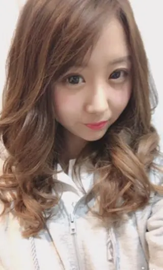 カラー ヘアアレンジ チビ編み込みエクステ シールEXどぅ〜すのヘアスタイル