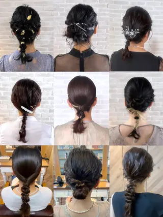セミロング ヘアアレンジ Topstylist YUKIのヘアスタイル