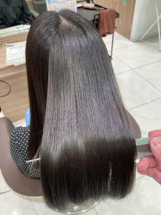 ロング 髪質改善/美髪矯正 マネージャー福永のヘアスタイル