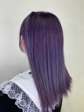 セミロング カラー ヘアアレンジ ネイル マツエク・マツパ 💠AYANE /吉祥寺💠のマツエク・マツパデザイン