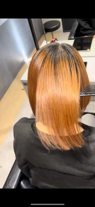 ショート ⬛️⬜️髪質改善⬛️ ⬜️藤川慎太郎のヘアスタイル