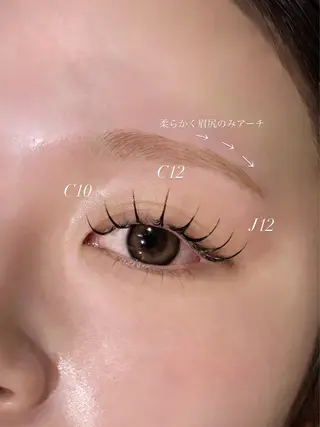 アイブロウ Lily KUREHAのマツエク・マツパデザイン