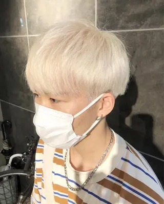 カラー ヘアアレンジ メンズ メンズ特化✂️栗原 侑也のヘアスタイル