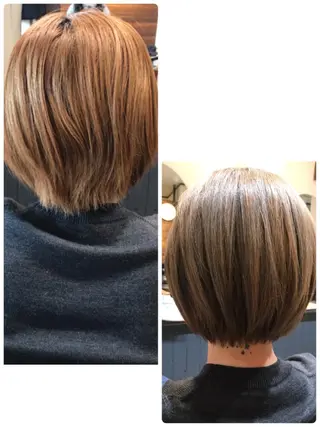 ショート カラー Ray hair 春日部のヘアスタイル