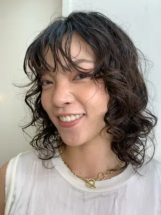 パーマ 桃果 momokaのヘアスタイル