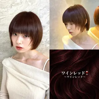 ショート 小顔カット×艶髪✨× 縮毛矯正/Jirouのヘアスタイル