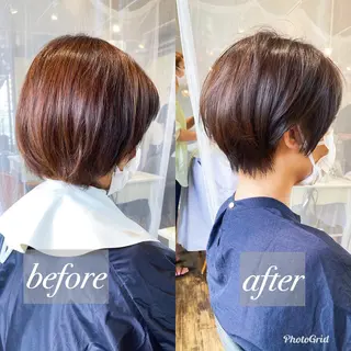 ショート ヒラヤマ ユウスケのヘアスタイル