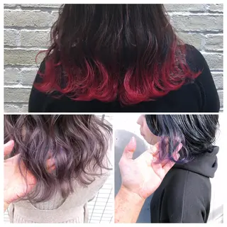 カラー 自宅での再現性👌 溝の口/中裕樹のヘアスタイル