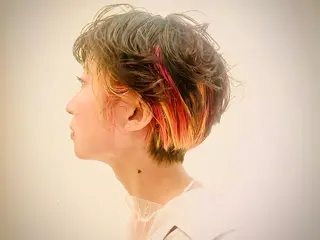 ショート カラー 大野 あさみのヘアスタイル