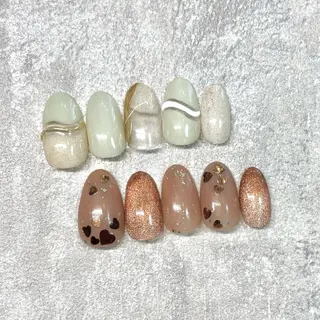 ネイル 進藤 沙瑛のネイルデザイン