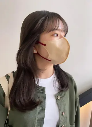 セミロング カラー zestKalon 🔗IBUのヘアスタイル