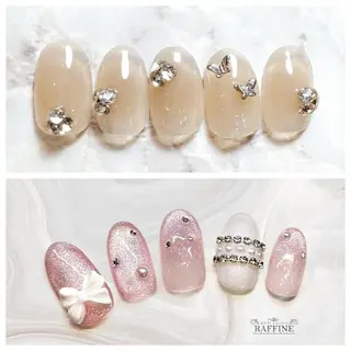ネイル RAFFINE haru🦋🩵のネイルデザイン