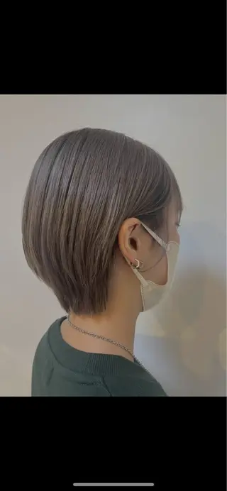 ショート サカシタ アヤカのヘアスタイル