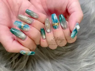 セミロング D.Ange Nailのネイルデザイン