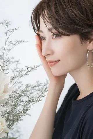 ミディアム カラー 白髪染め専門店 Recolor京橋店のヘアスタイル