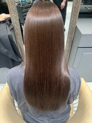 ロング あさひ/透明感 ／ハイトーンのヘアスタイル