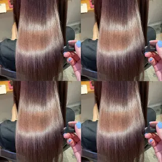 ミディアム カラー Minami. 🩵 再現性特化ヘアのヘアスタイル