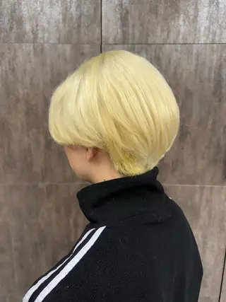 ショート カラー メンズ miq 駒込店所属・ANNA ㅤㅤㅤㅤㅤのヘアスタイル