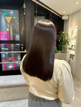 セミロング 艶髪🩶渋谷🩶 MIZUKI🩶のヘアスタイル