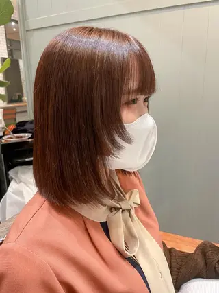 ミディアム カラー ✨ハイトーン✨ダブル カラー✨シバサキのヘアスタイル