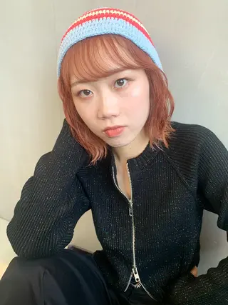 ショート ayumi🌈 インナーカラー🌈のヘアスタイル