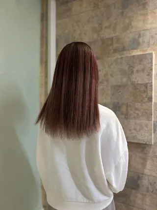 ミディアム カラー ハイトーン Arphyのヘアスタイル