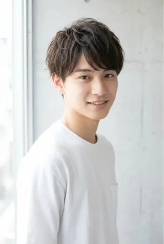 ショート パーマ メンズ メンズのモテヘア☁️ はまなか✂︎COLOのヘアスタイル