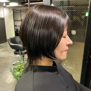 ミディアム カラー 💘札幌クロスパーマ 髪質改善💘rinaのヘアスタイル