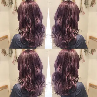 ロング カラー ヘアアレンジ 白髪ぼかしハイライト 茗荷谷駅徒歩2分のヘアスタイル