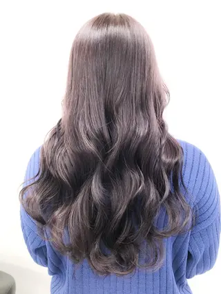 ロング カラー ハイトーン×レイヤー カットTAKUMIのヘアスタイル