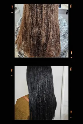 カラー ロング  熊野 タイソンのヘアスタイル