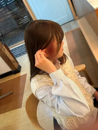 ミディアム カラー 似合わせ難民お任せ /パーマ/涌井一光のヘアスタイル