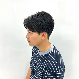 ショート パーマ メンズ 【メンズパーマ特化】 🍏網中勇喜のヘアスタイル