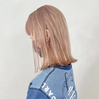 ショート カラー ⭐️DAIKI⭐️ ハイトーン/髪質改善のヘアスタイル