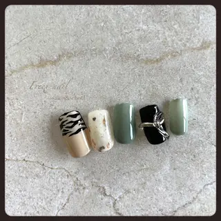 ネイル Freex nail所属・freex nail /ニュアンス/個性派のネイルデザイン