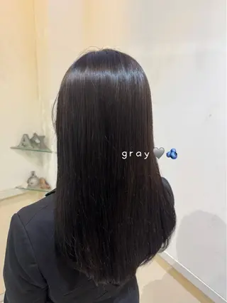 カラー 透明感カラー🧁🩰 🫧仲松良菜🎀のヘアスタイル
