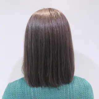ミディアム カラー 骨格肌色 似合わせ/YUKAのヘアスタイル