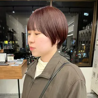 ショート カラー 初めてのショート お任せください✂️のヘアスタイル