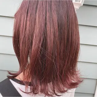 ミディアム カラー mae shiiharaのヘアスタイル