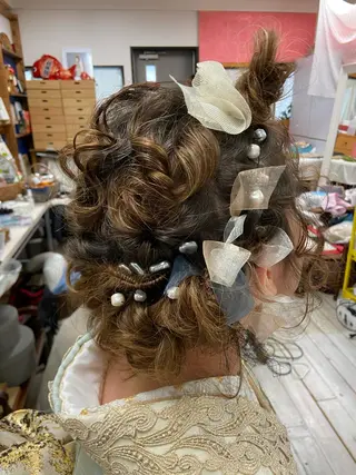 ヘアアレンジ 井上 歩美のヘアスタイル
