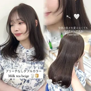セミロング 🫧いとうりお🫧 ショート/レイヤーのヘアスタイル