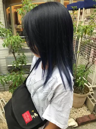 ミディアム カラー パーマ ヘアアレンジ メンズ キッズ ネイル マツエク・マツパ 神山 昌子のヘアスタイル