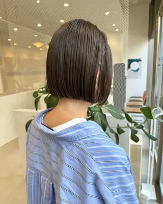 ショート 透明感カラー✴︎ SAYAKAのヘアスタイル