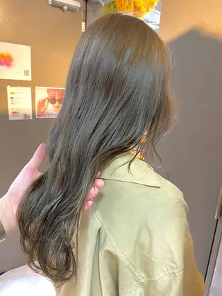 ロング カラー Pia ツボイ ケイタのヘアスタイル