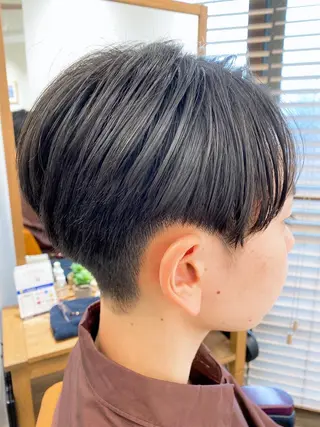 メンズ ハイライト⭐️上野 高広のヘアスタイル