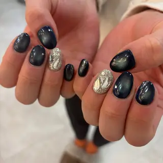 ネイル ゆびノさき茨木店 ニュアンス/アートのネイルデザイン