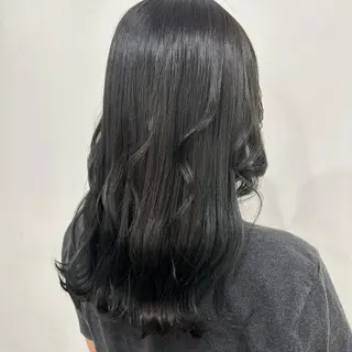 セミロング カラー ヘアアレンジ SHIAN 立川 🍑すずかのヘアスタイル