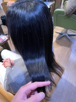 ロング パーマ ❣️モードケイズ塚口 和田一将のヘアスタイル