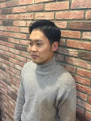 ショート 六本木メンズヘア 大橋勇貴のヘアスタイル