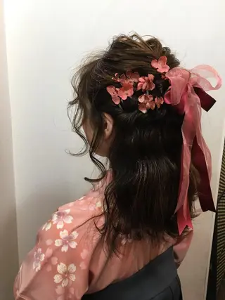 ヘアアレンジ yaya✂︎ 美髪/艶カラーのヘアスタイル